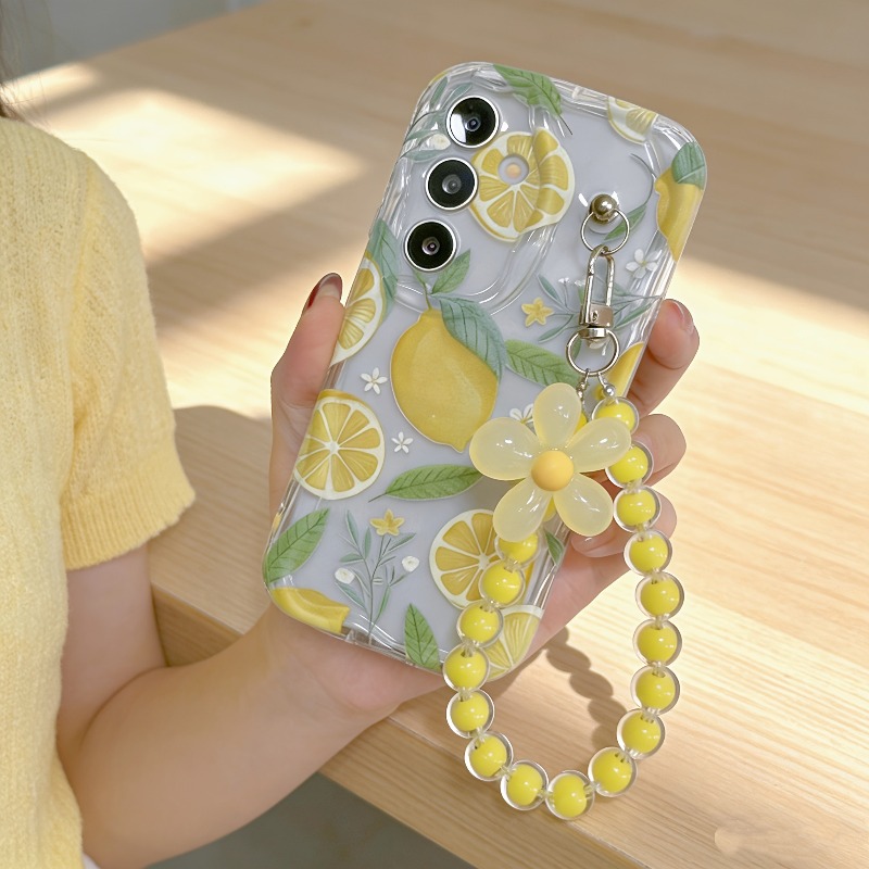 Yellow Phone Accessories - Capa de Celular com Cordão e