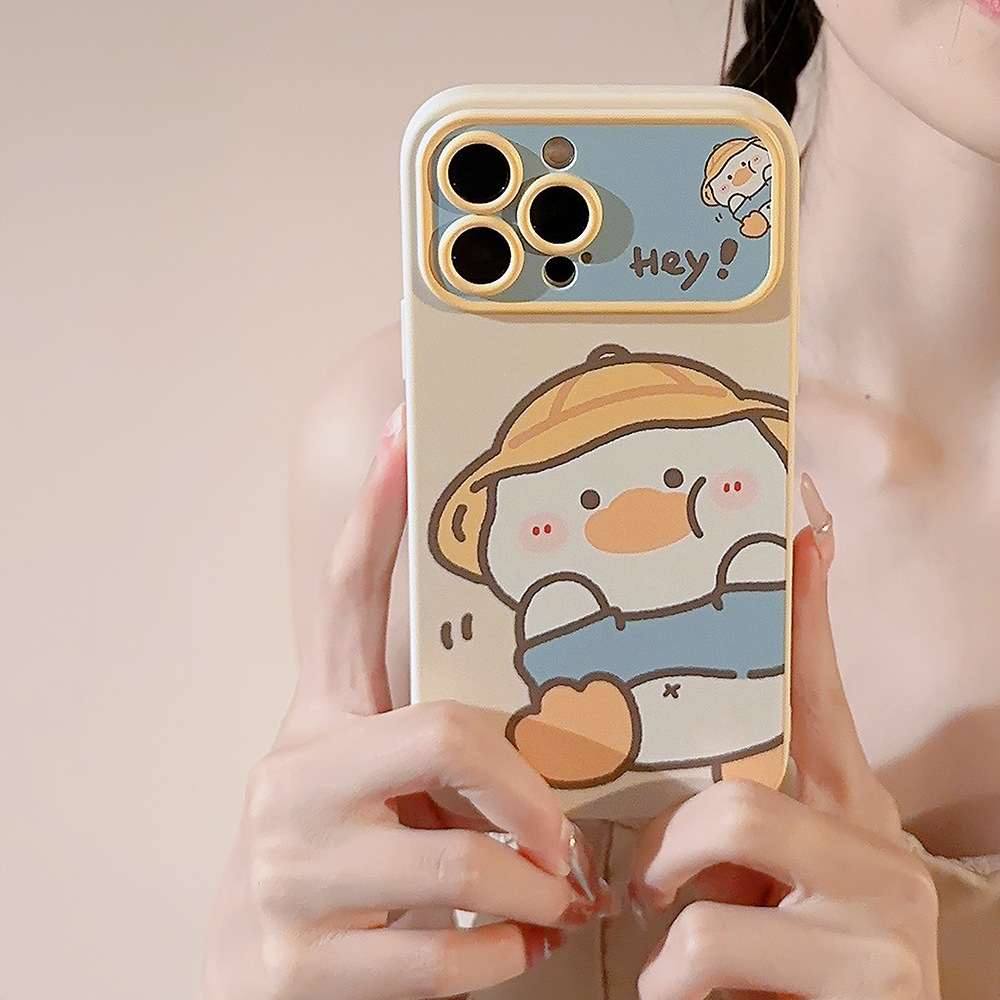 X Phone Accessories - Capa Protetora Antichoque de Pato Amarelo