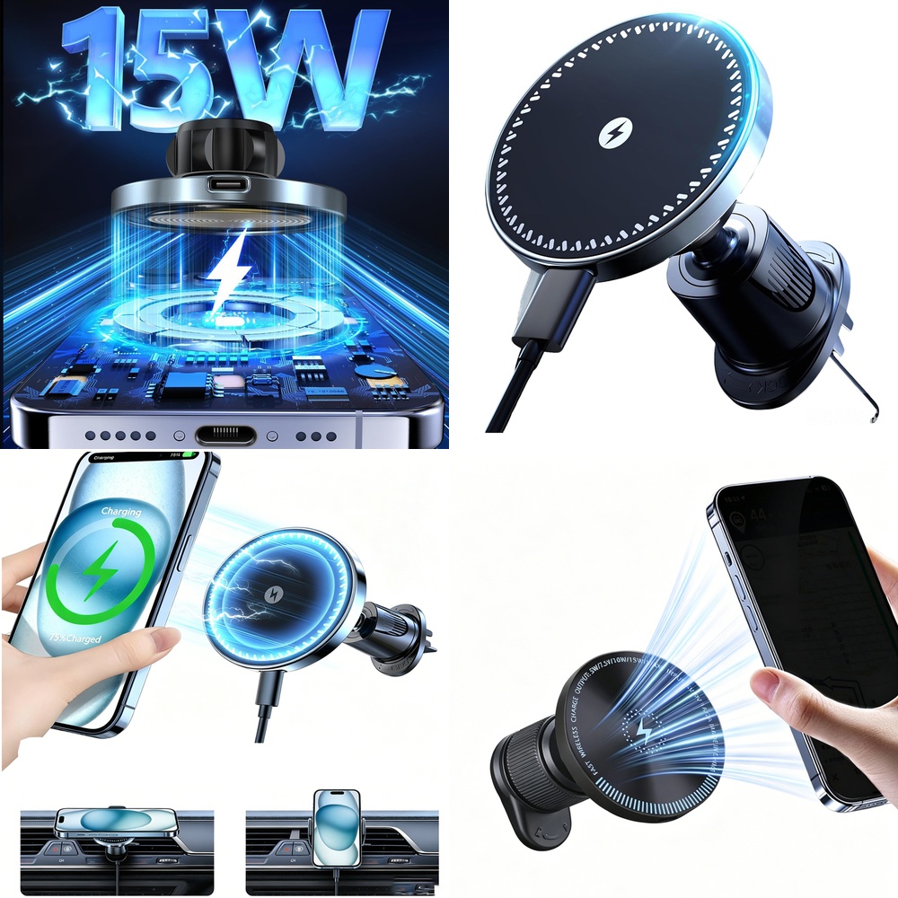 Phone Accessories Trending Products - Novos Produtos Eletrônicos 2026: Suporte Magnético