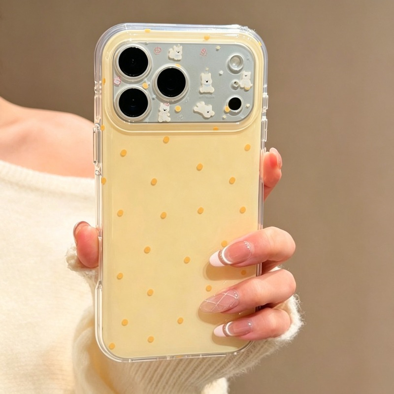 Yellow Phone Accessories - Capa de Telefone Protetora com Padrão