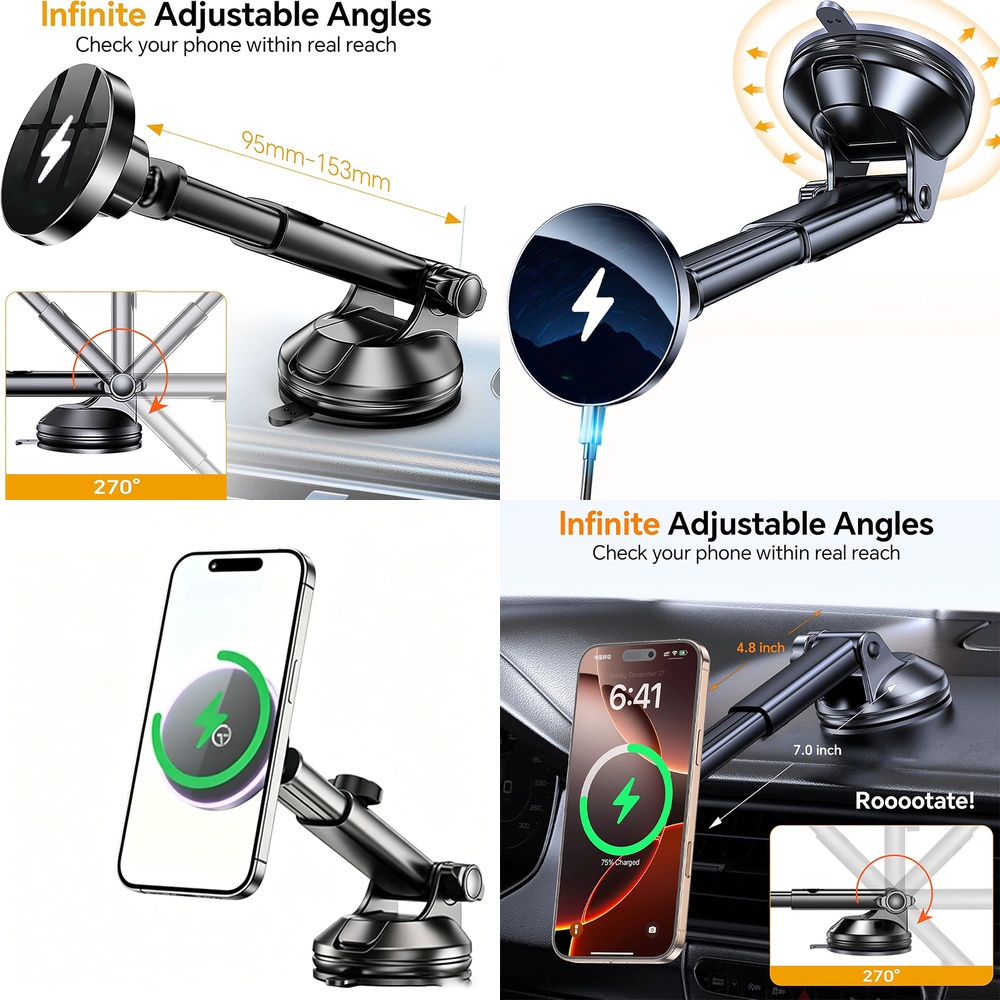 Phone Accessories Trending Products - Novos Produtos Eletrônicos 2026: Carregador Sem