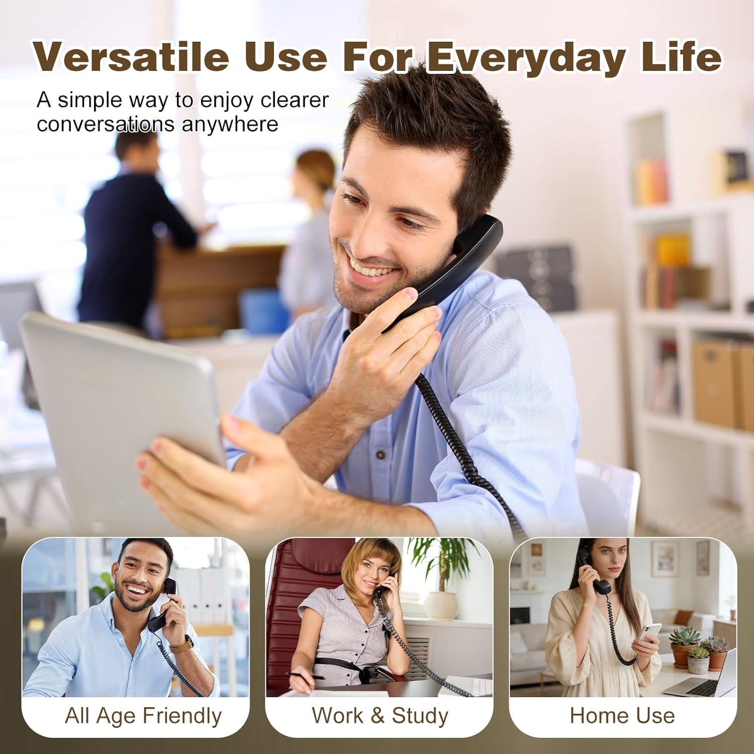 Telefone Retro para Celulares, - Retro Handset Phone avaliação e preço