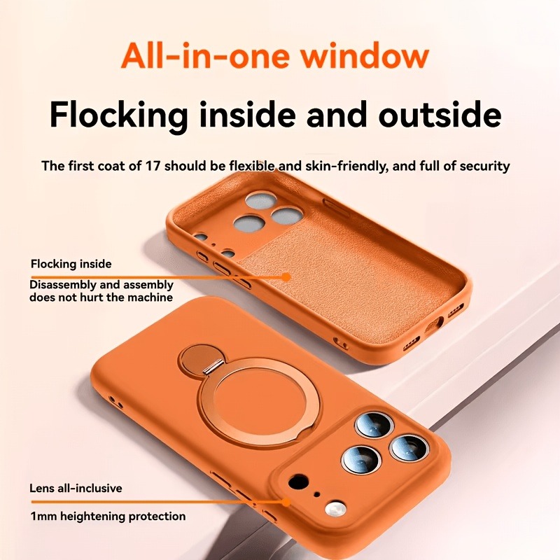 Capa de Silicone Líquido Magné - Phone Accessories Stand avaliação e preço