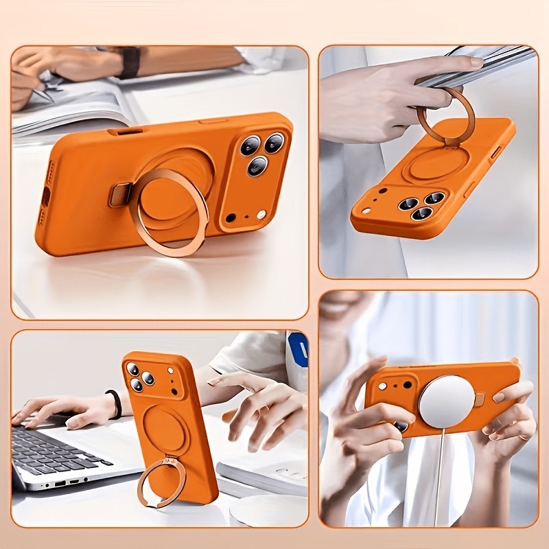 Capa de Silicone Líquido Magné - Phone Accessories Stand avaliação e preço