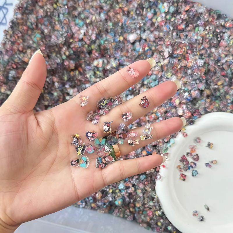 102 peças de etiquetas acrílic - Phone Accessories Toys avaliação e preço