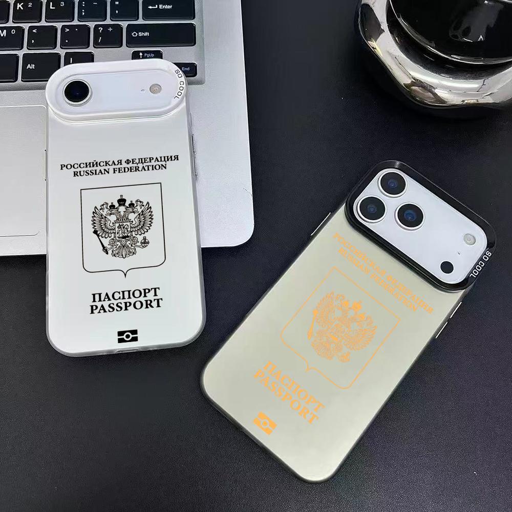 Rússia passaporte design caso  - Phone Accessories List avaliação e preço