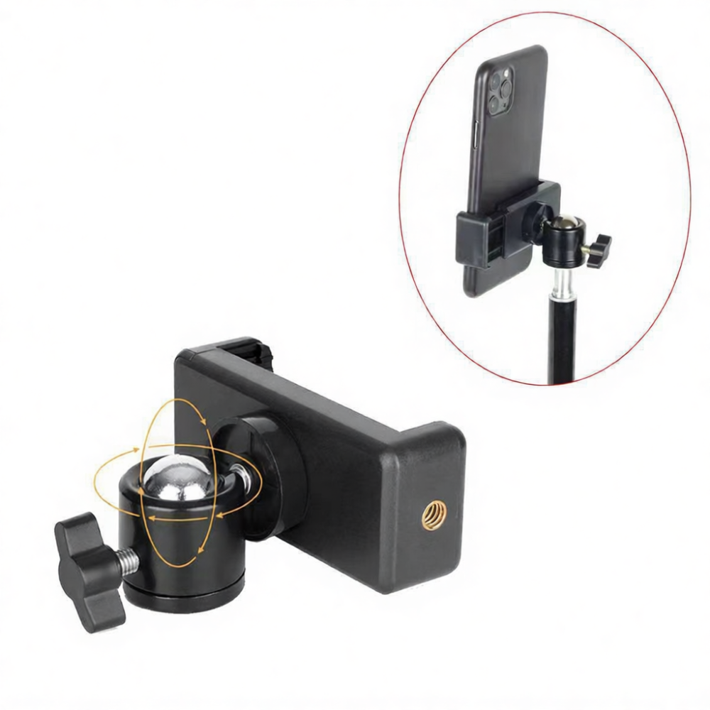 Adaptador universal para tripé - Phone Accessories For Content Creators avaliação e preço
