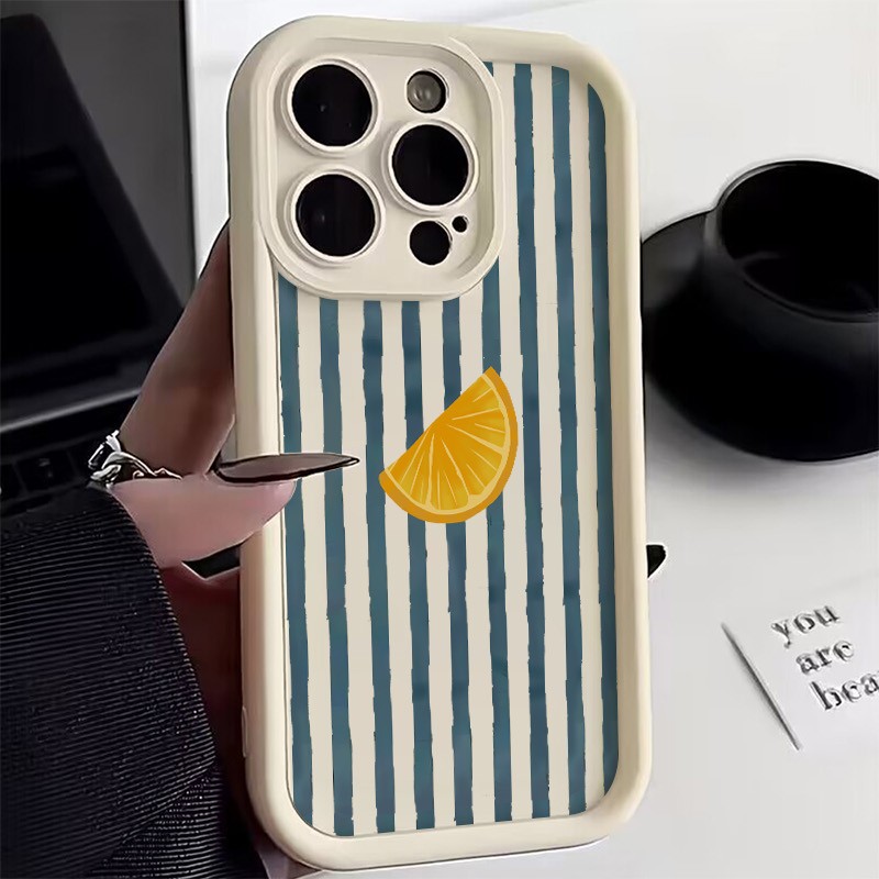 Listrado limão fatia padrão ca - X Phone Accessories avaliação e preço