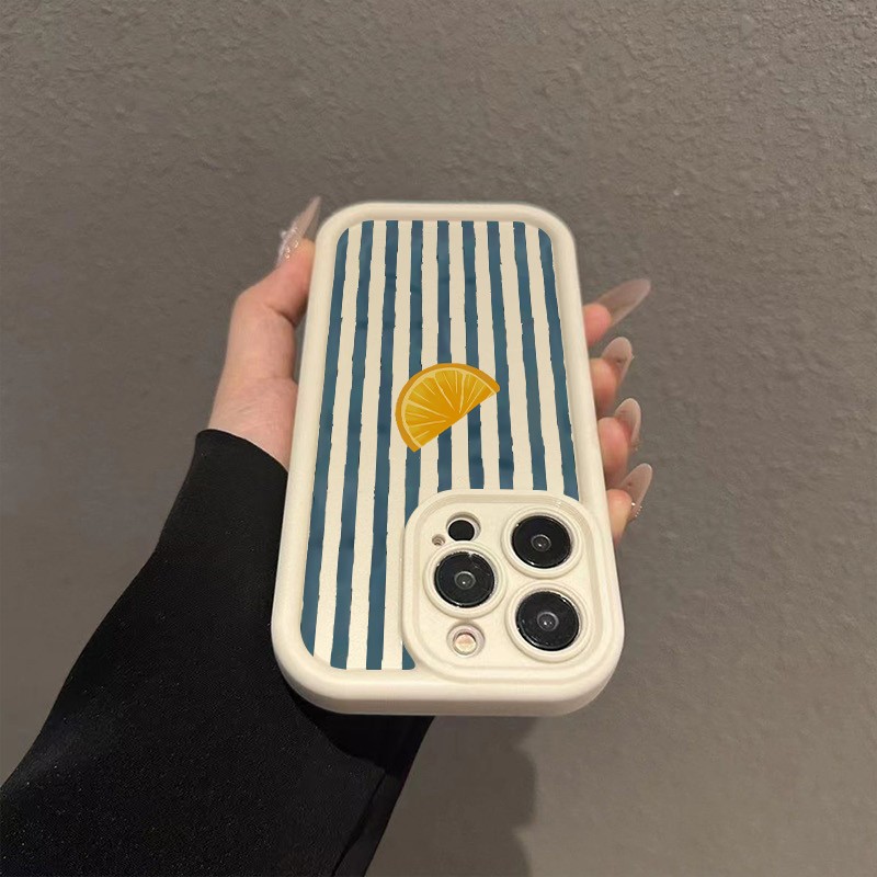 Listrado limão fatia padrão ca - X Phone Accessories avaliação e preço