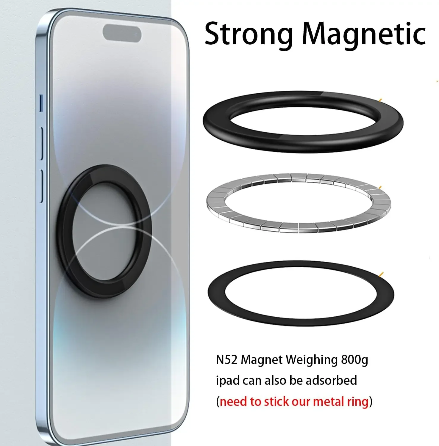 Suporte Magnético Adesivo para - Phone Accessories Stand avaliação e preço