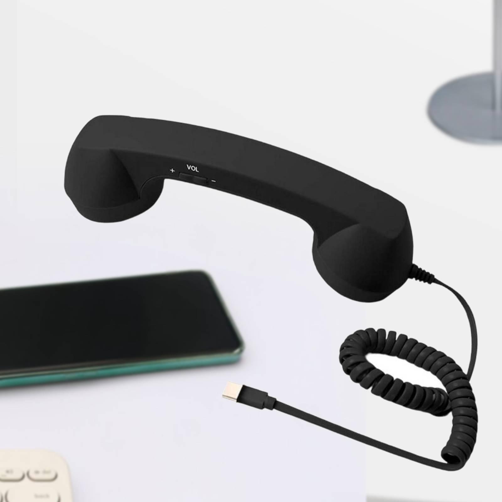Telefone Retro com Fio em Plás - Retro Handset Phone avaliação e preço