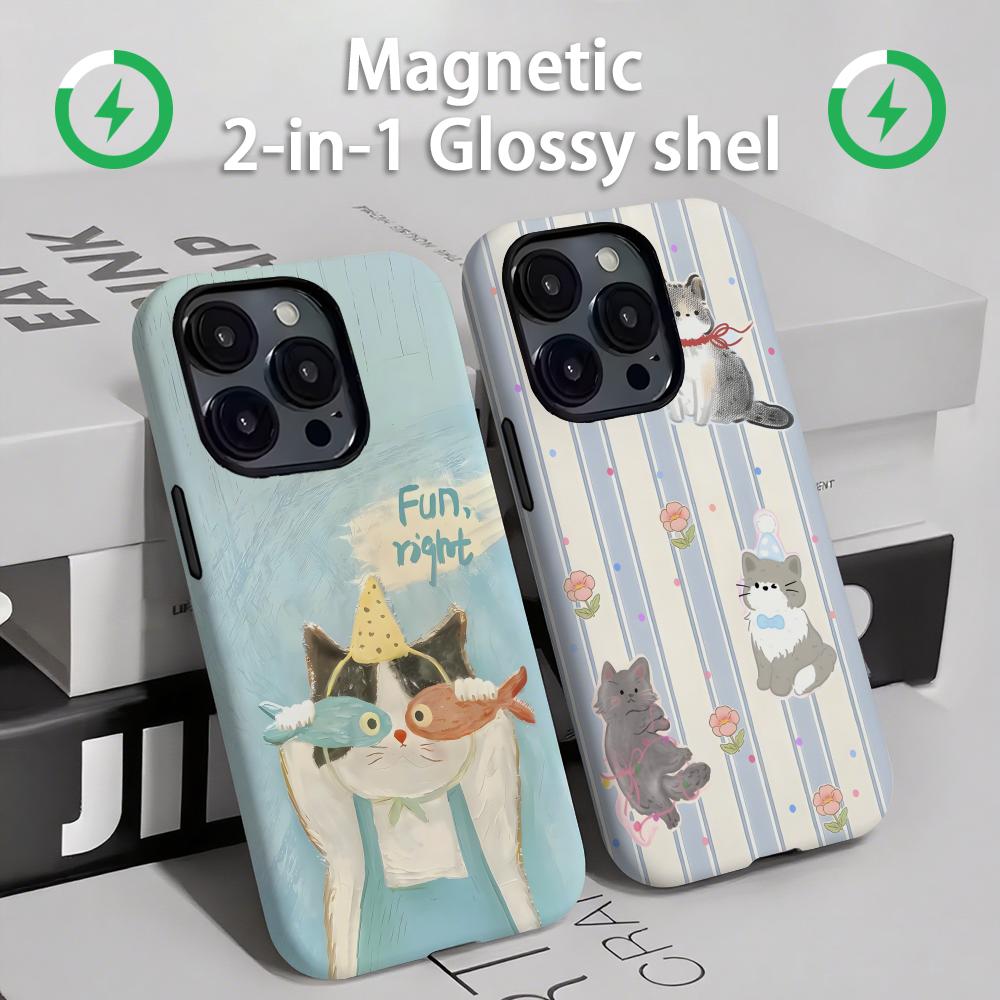 Gatos e cães bonitos caso de t - Phone Accessories List avaliação e preço