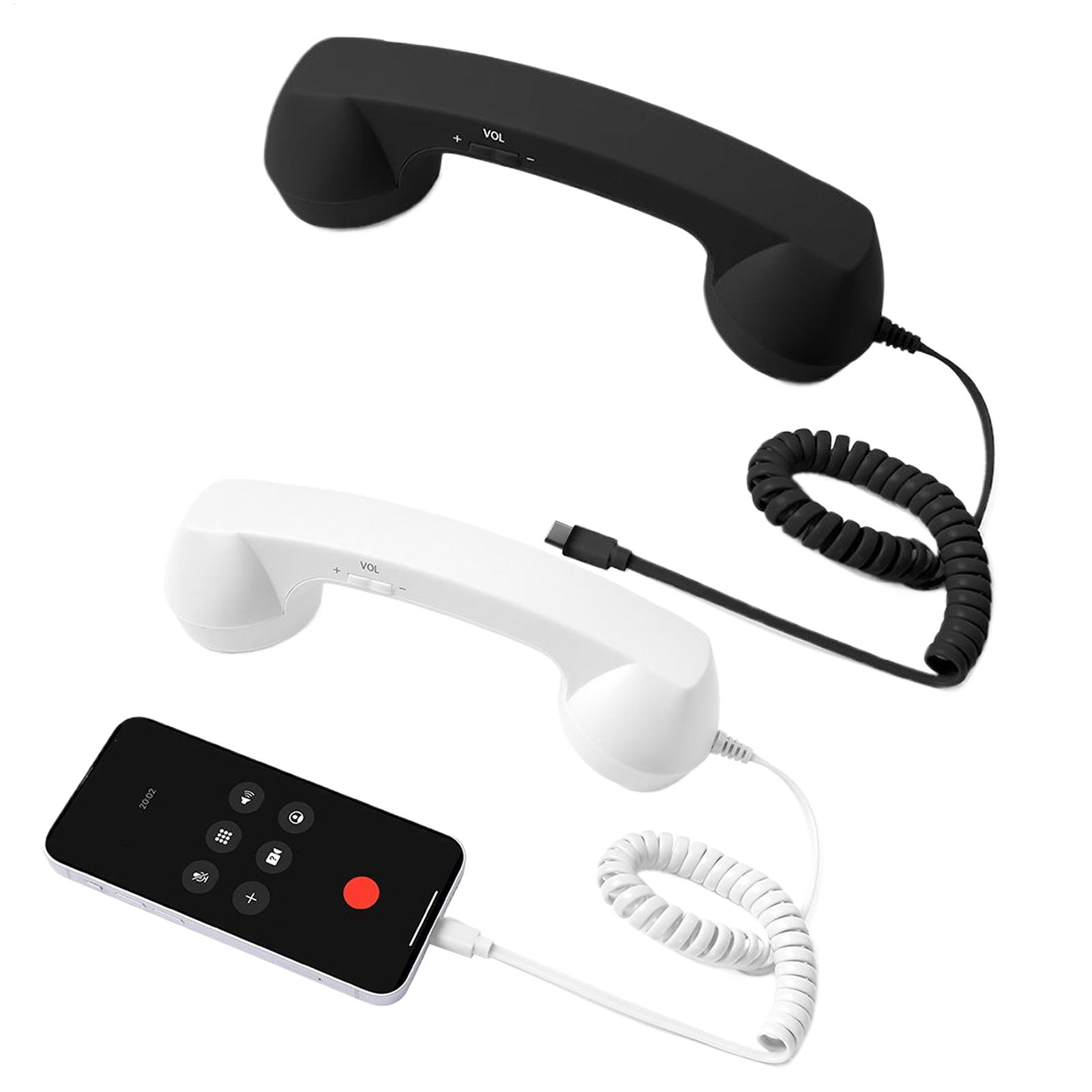 Retro telefone handset tipo-c  - Retro Handset Phone avaliação e preço