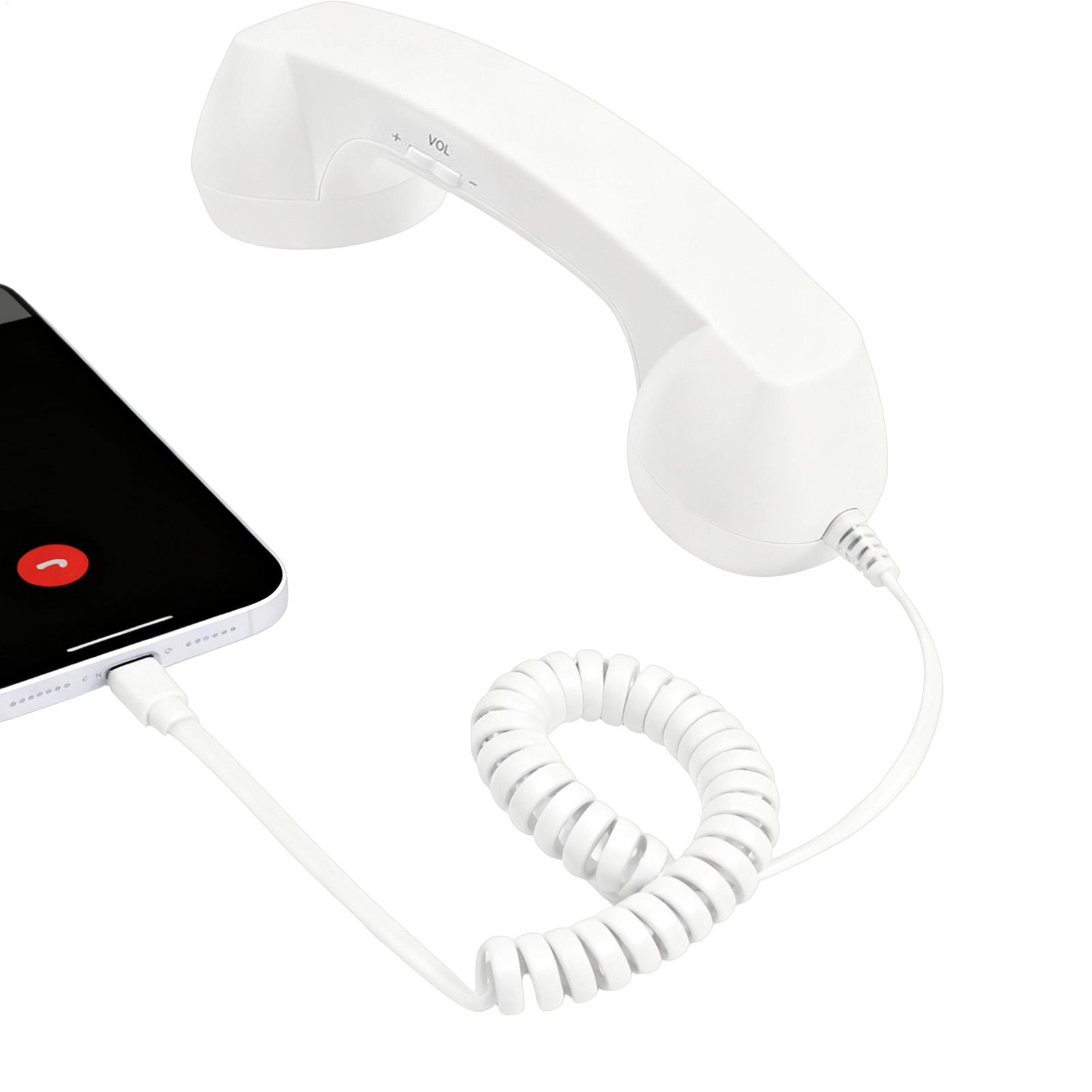 Retro telefone handset tipo-c  - Retro Handset Phone avaliação e preço