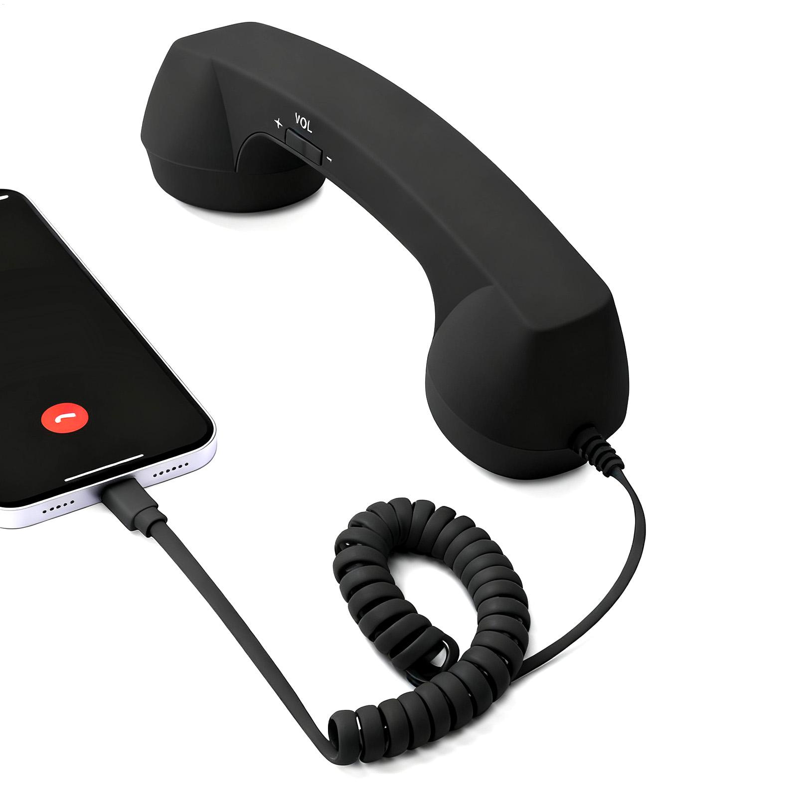 Retro telefone handset tipo-c  - Retro Handset Phone avaliação e preço