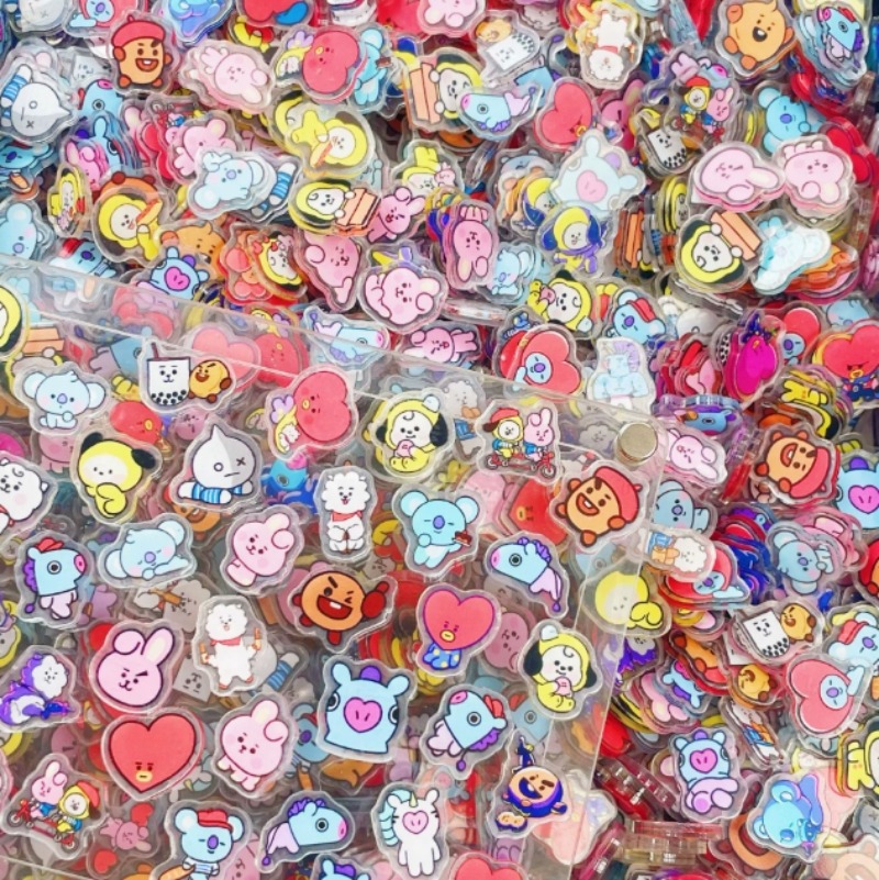 100 Mini Placas de Acrílico BT - Phone Accessories Toys avaliação e preço