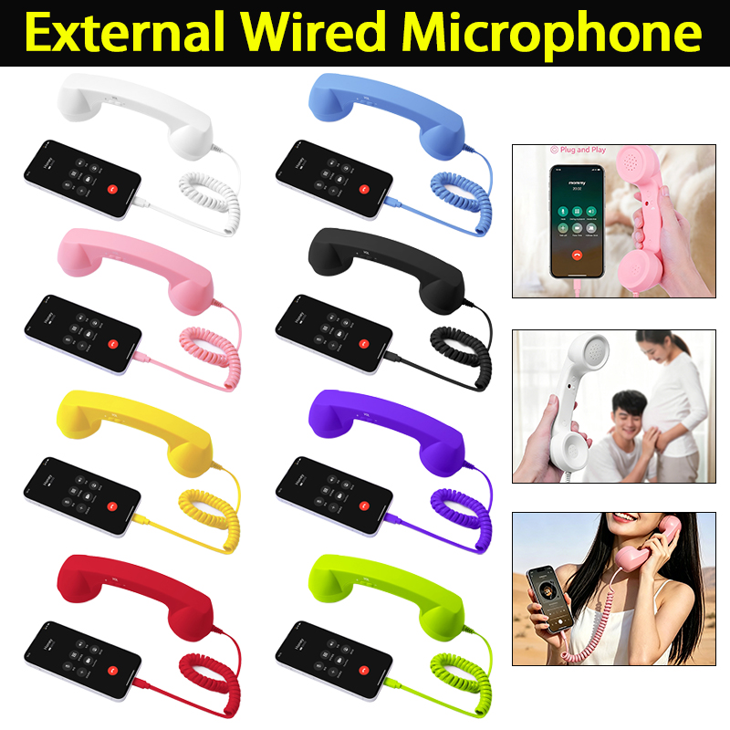 Fone de Ouvido com Fio Plug an - Retro Handset Phone avaliação e preço