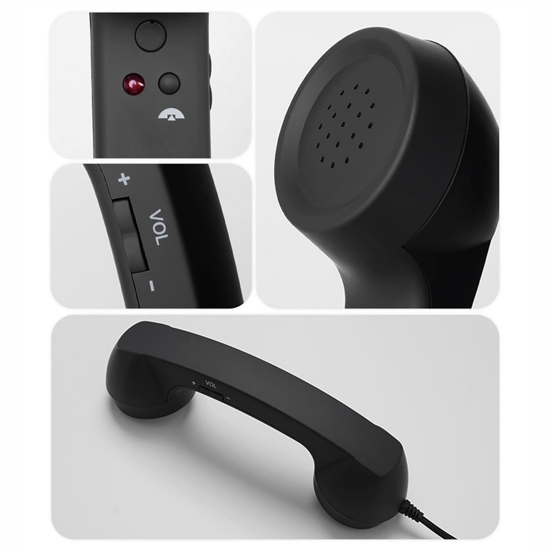 Fone de Ouvido com Fio Plug an - Retro Handset Phone avaliação e preço