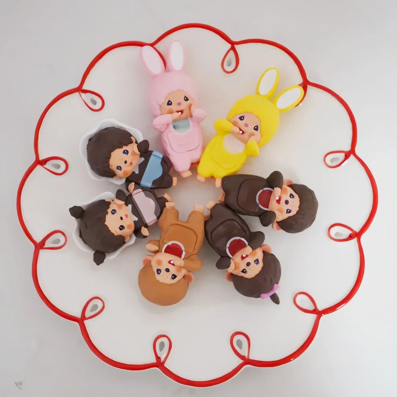 Figura de Anime Mengqiqi em Po - Phone Accessories Toys avaliação e preço